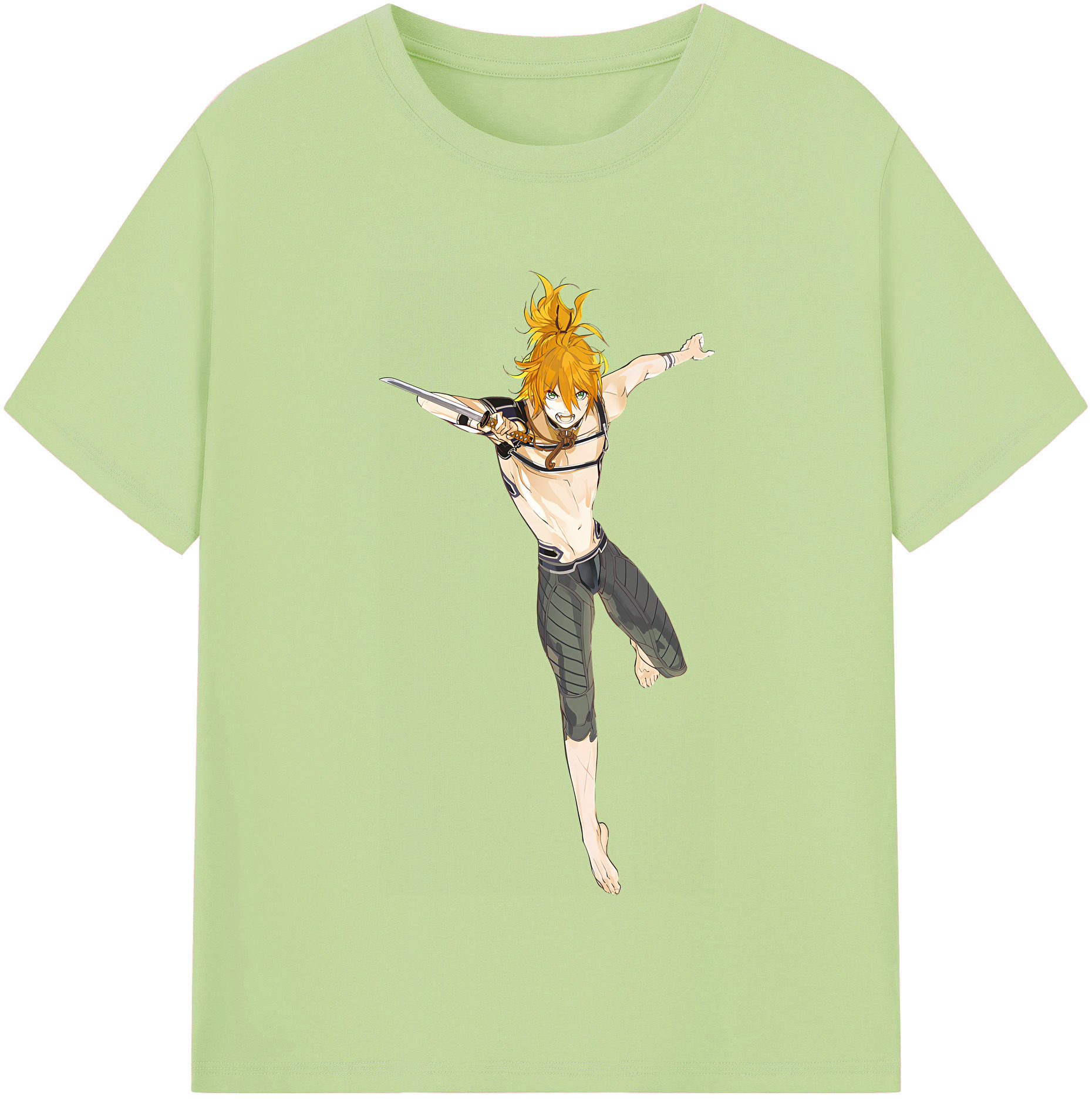 （画像用） 刀剣乱舞 Touken Ranbu 綿100％半袖Tシャツ（フロントプリント）